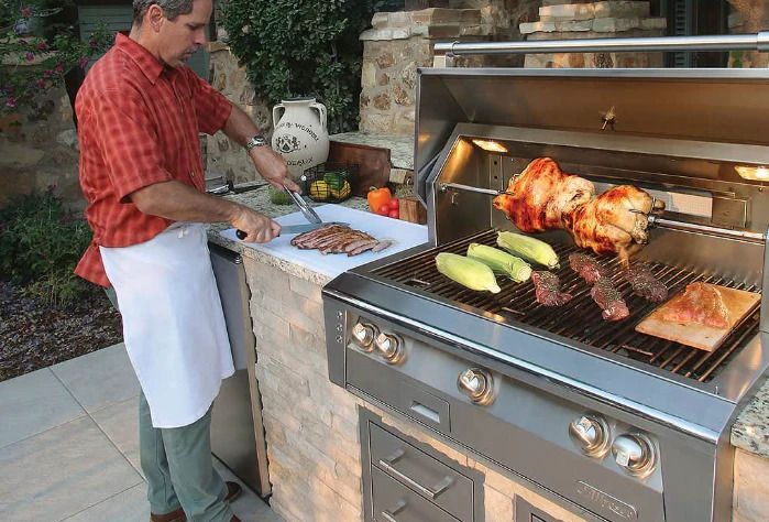 Alfresco grill kitchen